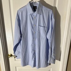 Jos. A. Bank Blue Dress Shirt Professional Elegance:  LOOKS BRAND NEW